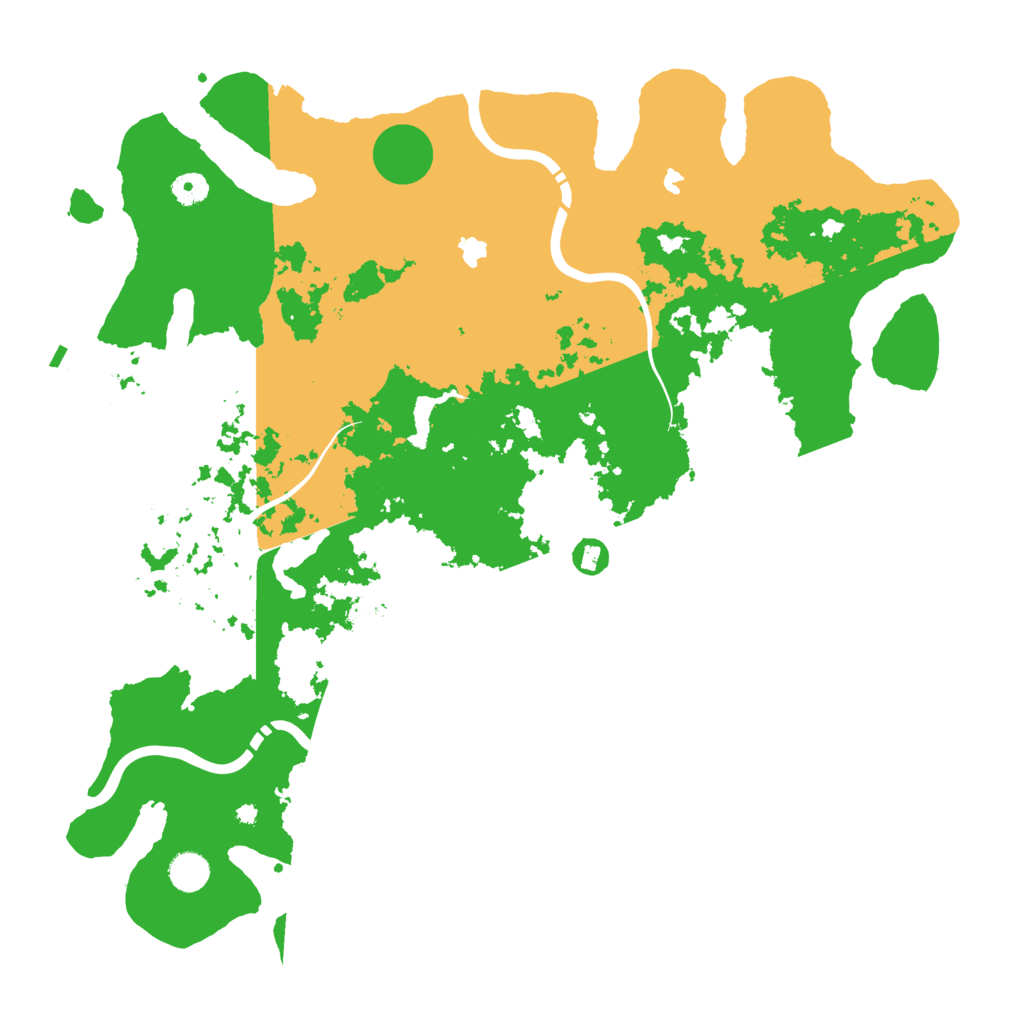 Biome Rust Map: Procedural Map, Size: 4500, Seed: 984802137