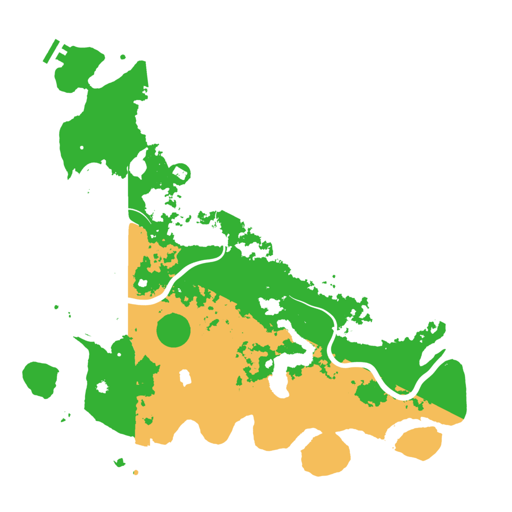 Biome Rust Map: Procedural Map, Size: 4000, Seed: 1131778198