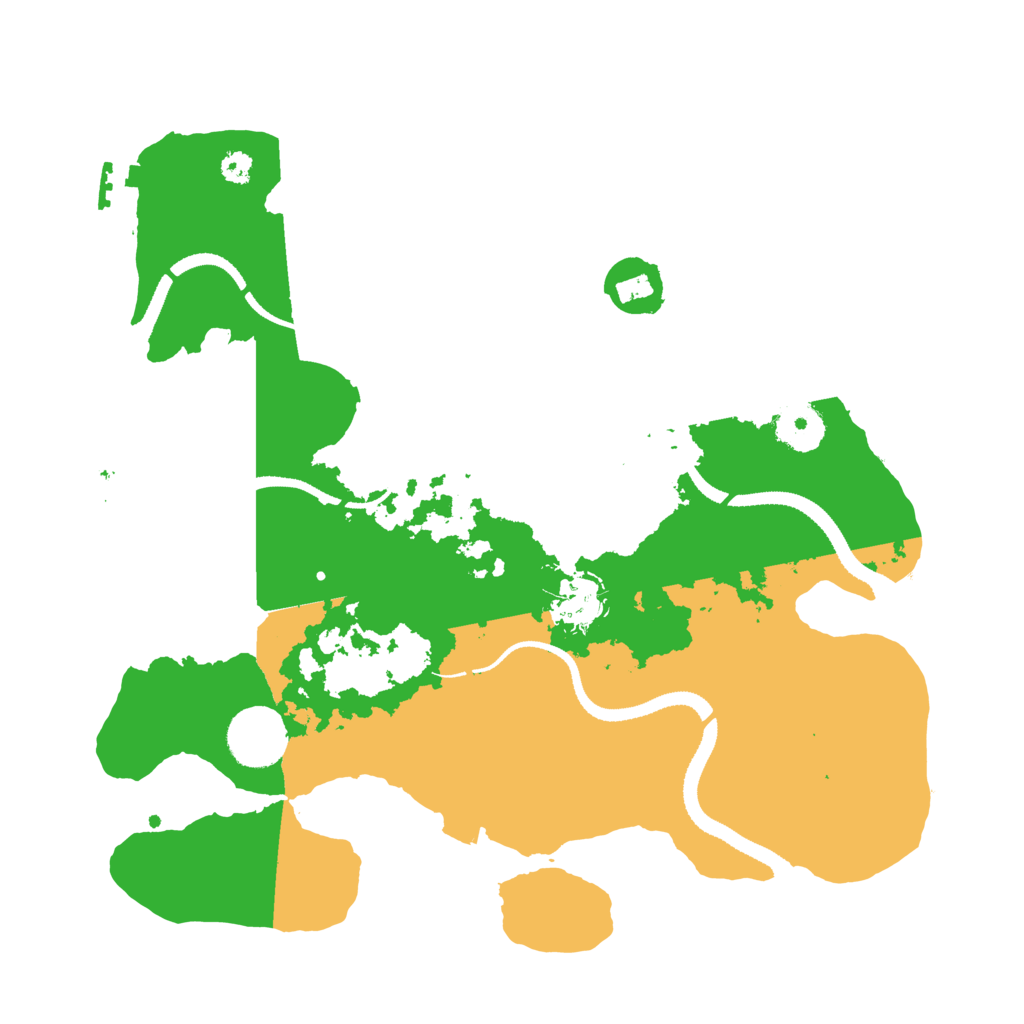 Biome Rust Map: Procedural Map, Size: 3250, Seed: 1846625071