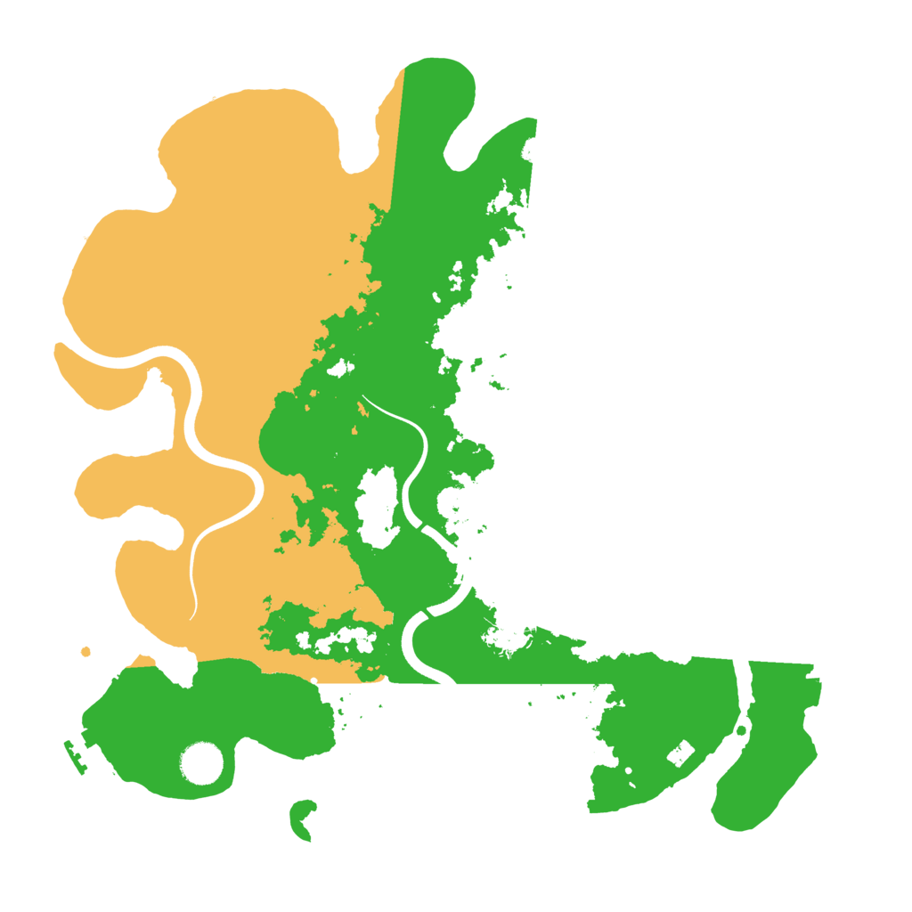 Biome Rust Map: Procedural Map, Size: 3750, Seed: 1758557802
