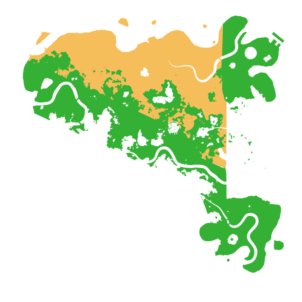 Biome Rust Map: Procedural Map, Size: 4400, Seed: 483479326