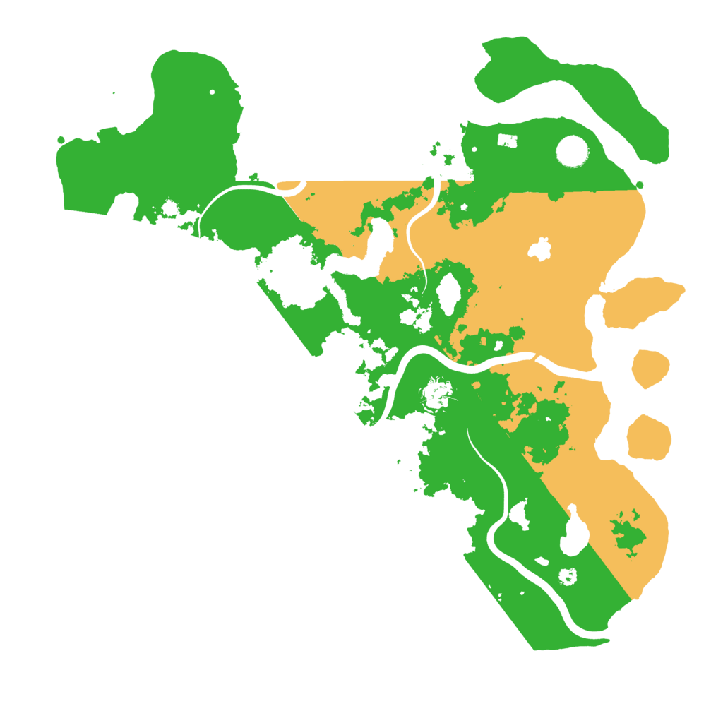 Biome Rust Map: Procedural Map, Size: 4000, Seed: 765718768