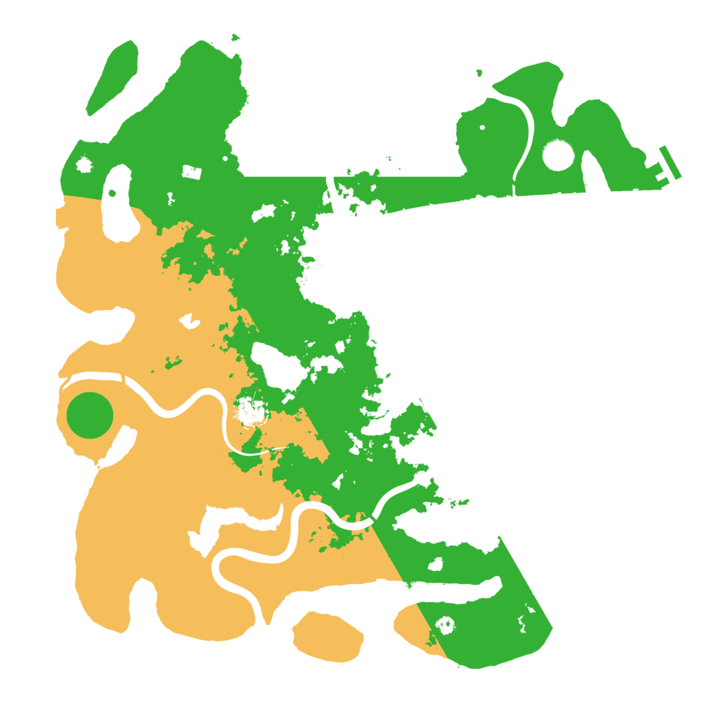 Biome Rust Map: Procedural Map, Size: 4000, Seed: 565809806