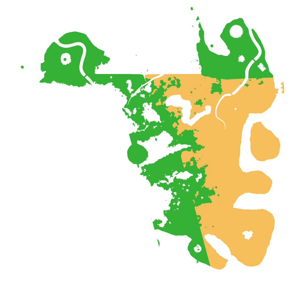 Biome Rust Map: Procedural Map, Size: 4000, Seed: 1220865864
