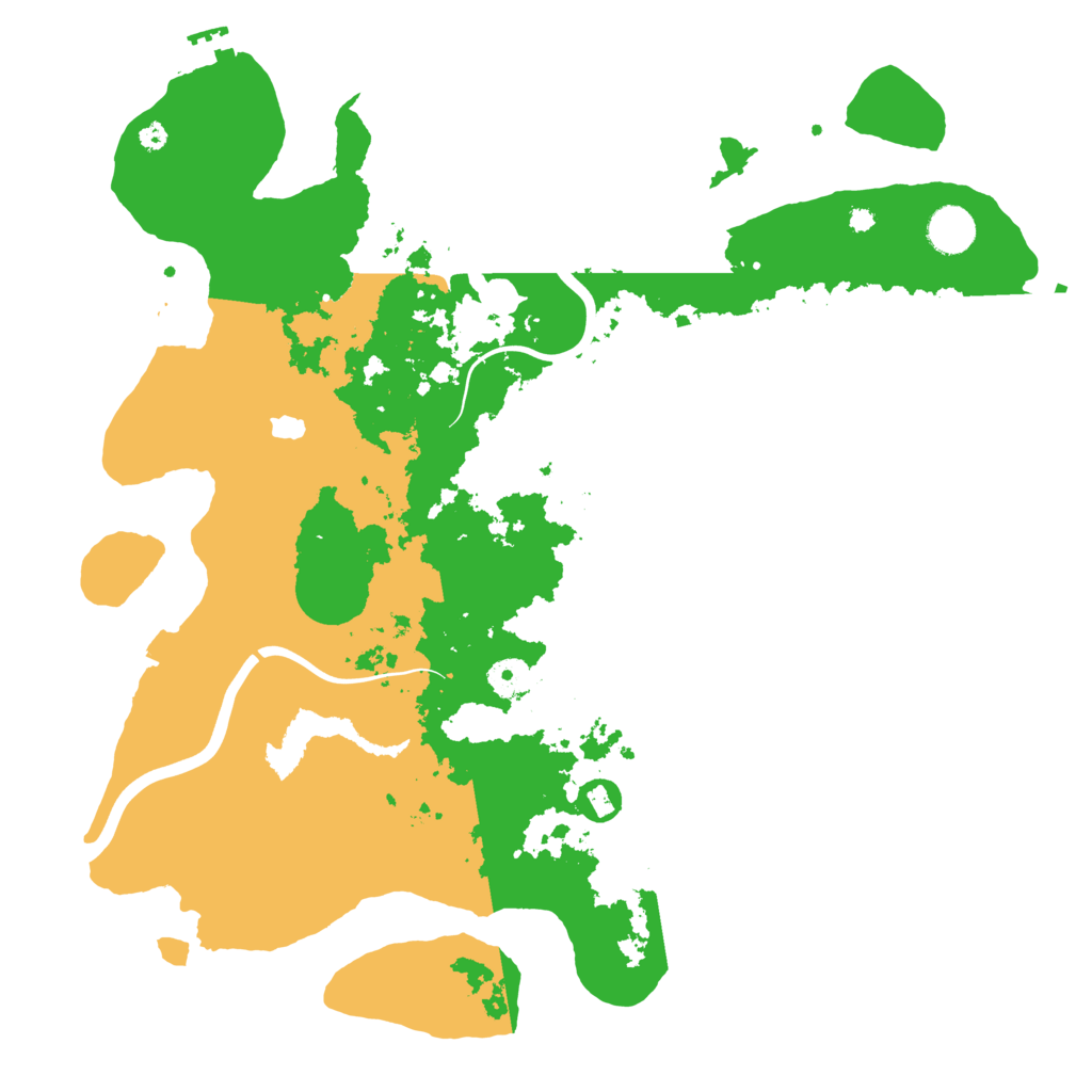 Biome Rust Map: Procedural Map, Size: 4000, Seed: 598106241