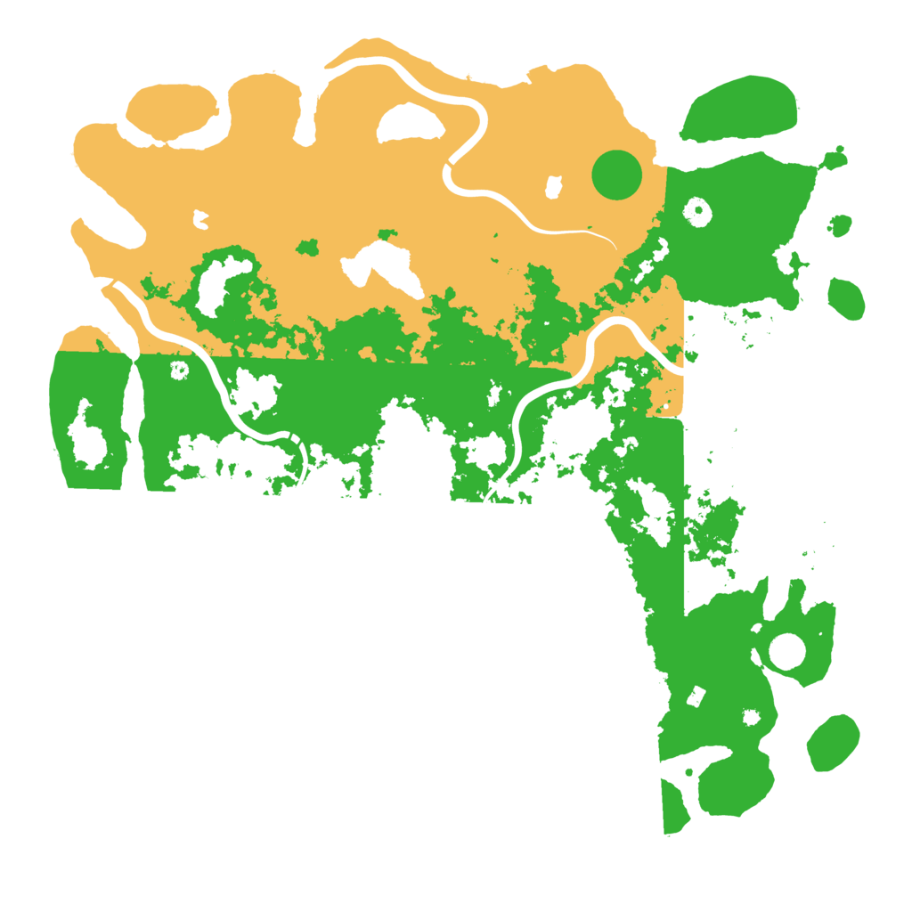 Biome Rust Map: Procedural Map, Size: 4800, Seed: 1994915242