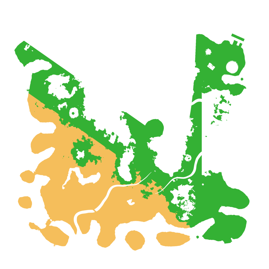 Biome Rust Map: Procedural Map, Size: 4000, Seed: 168376944