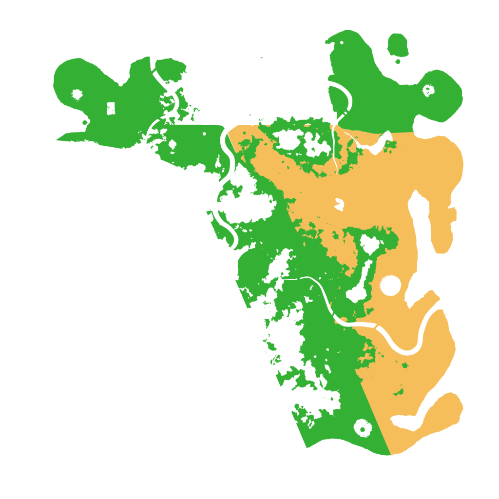 Biome Rust Map: Procedural Map, Size: 4250, Seed: 54888234
