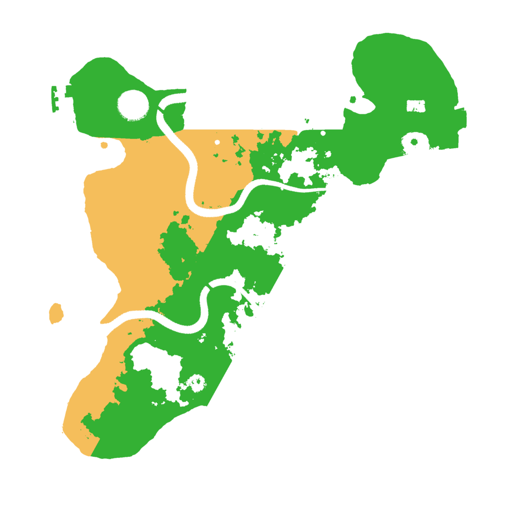 Biome Rust Map: Procedural Map, Size: 3000, Seed: 436432636