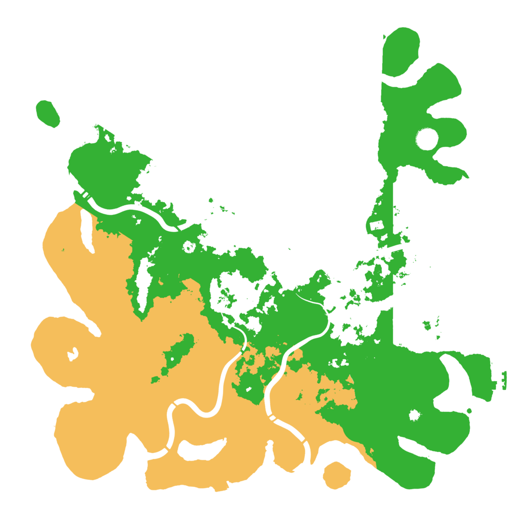 Biome Rust Map: Procedural Map, Size: 4250, Seed: 943464958