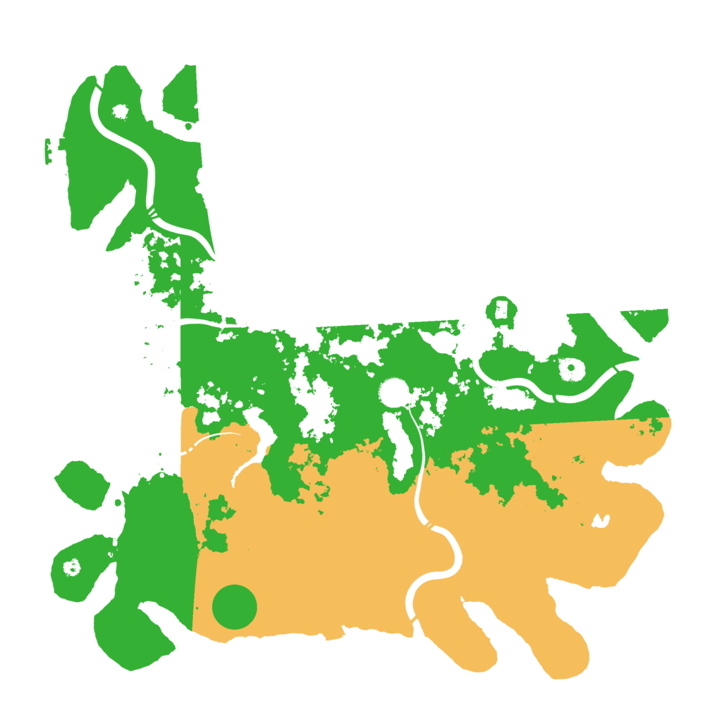 Biome Rust Map: Procedural Map, Size: 4250, Seed: 1792634038