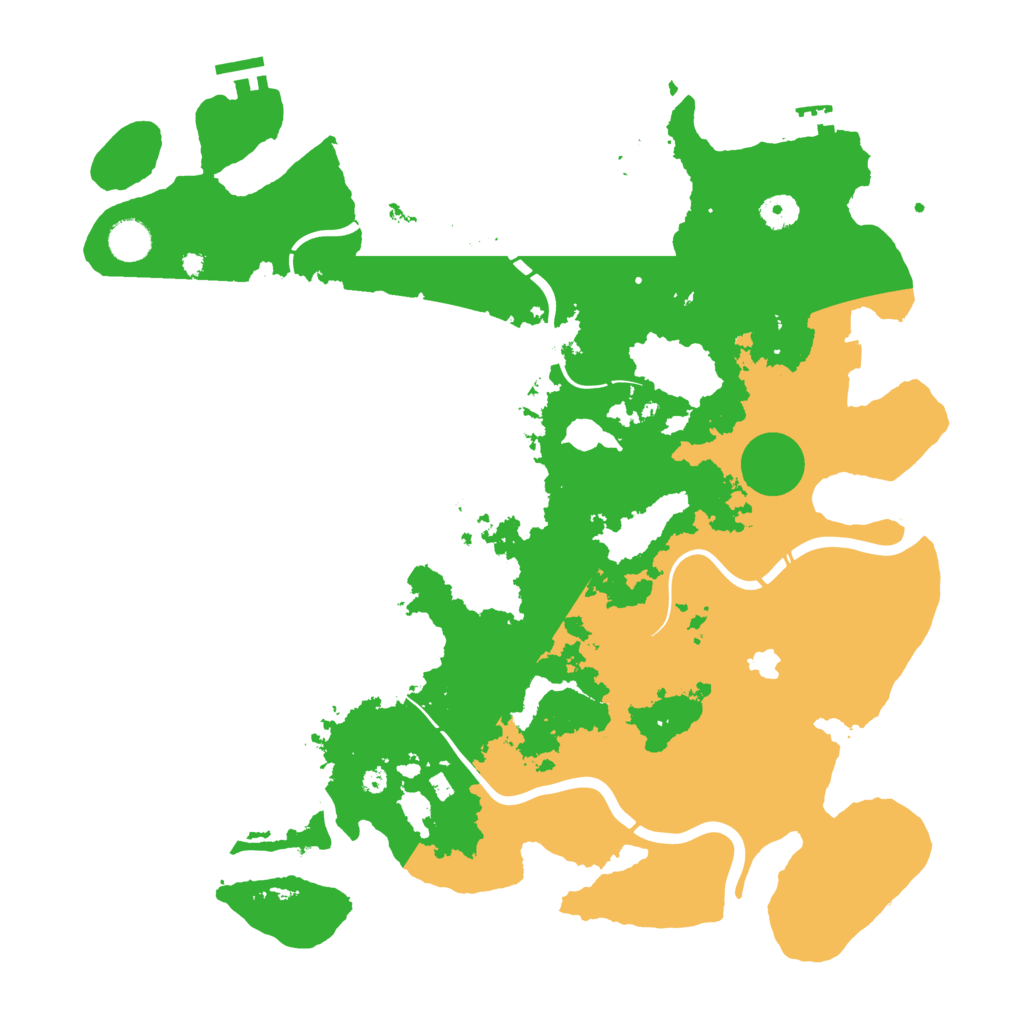 Biome Rust Map: Procedural Map, Size: 4250, Seed: 956739386