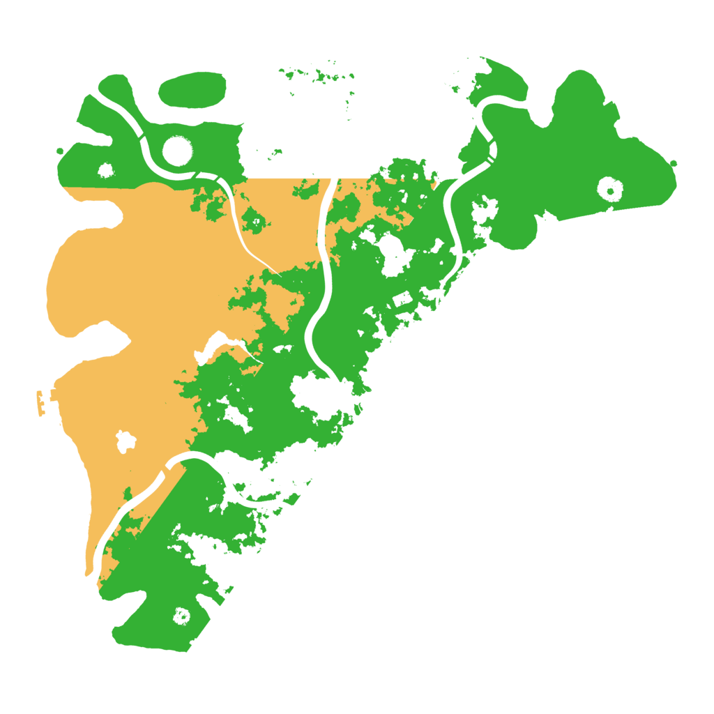 Biome Rust Map: Procedural Map, Size: 4250, Seed: 744310502