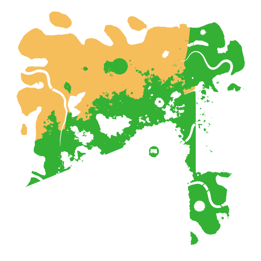 Biome Rust Map: Procedural Map, Size: 4250, Seed: 797697759