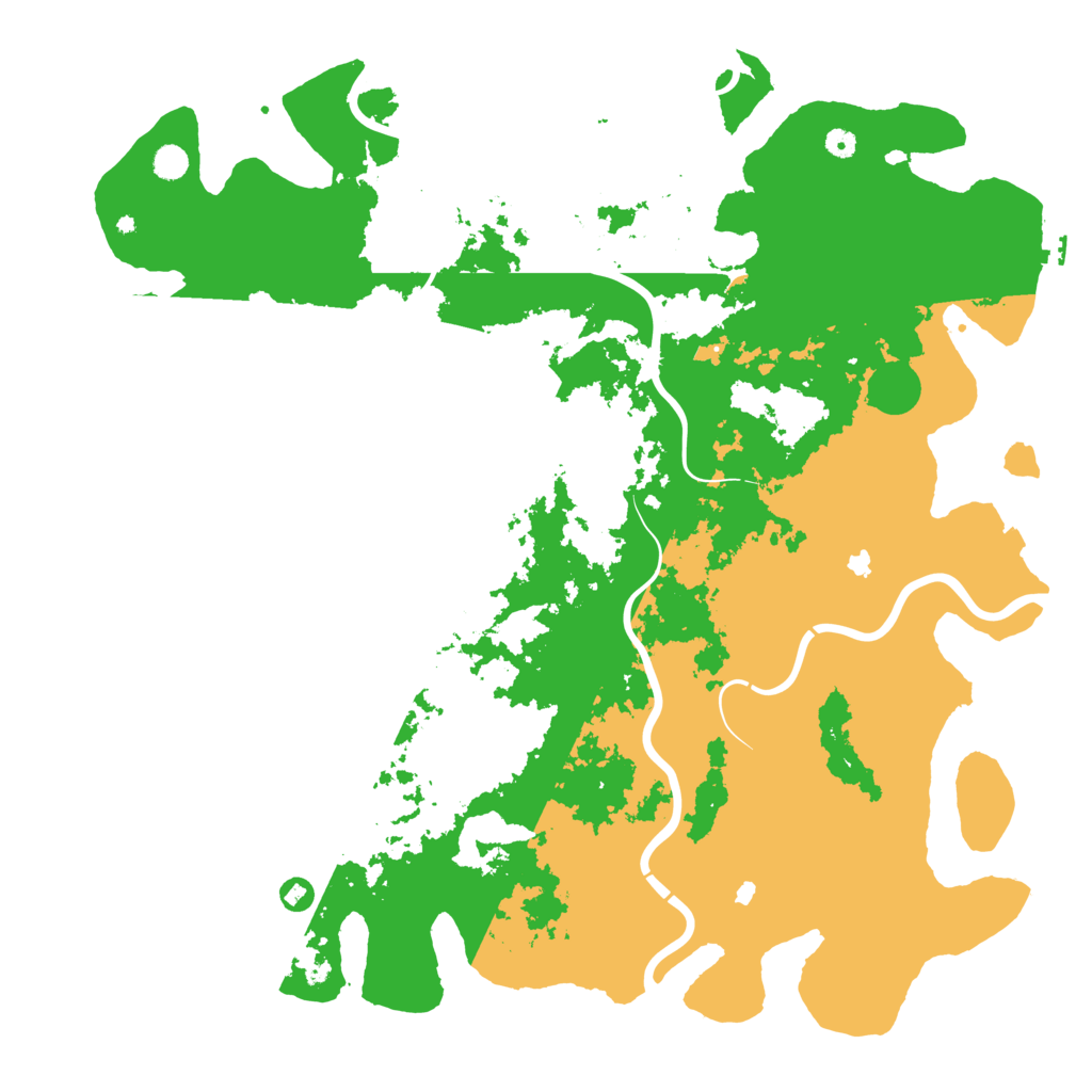 Biome Rust Map: Procedural Map, Size: 5500, Seed: 1772557863
