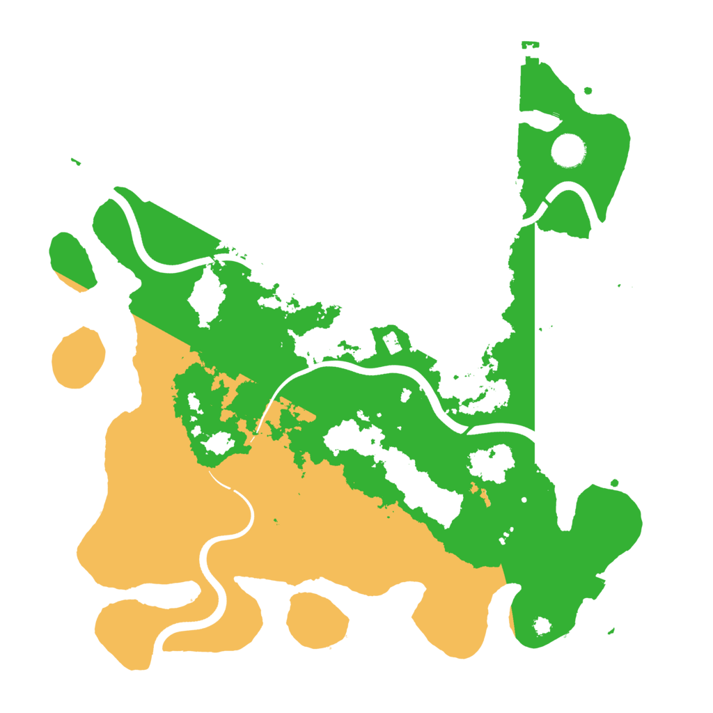 Biome Rust Map: Procedural Map, Size: 3700, Seed: 1856577690