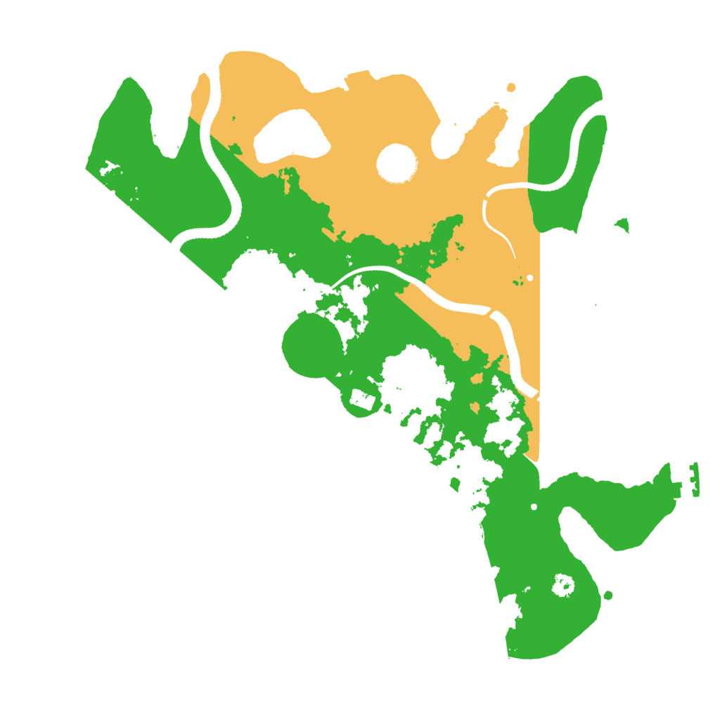 Biome Rust Map: Procedural Map, Size: 3200, Seed: 1156835590