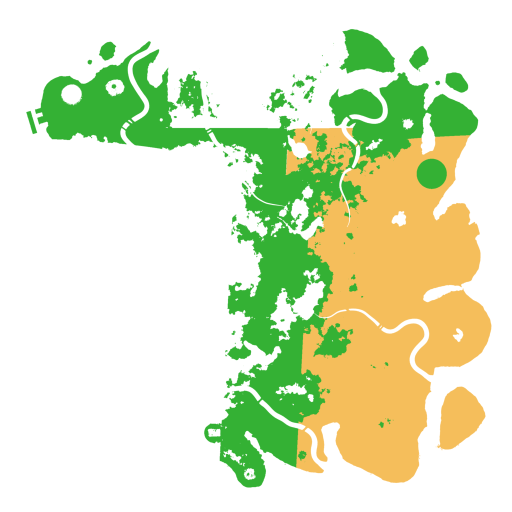 Biome Rust Map: Procedural Map, Size: 4500, Seed: 1417643939