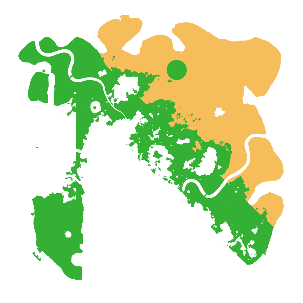 Biome Rust Map: Procedural Map, Size: 4000, Seed: 1795188048