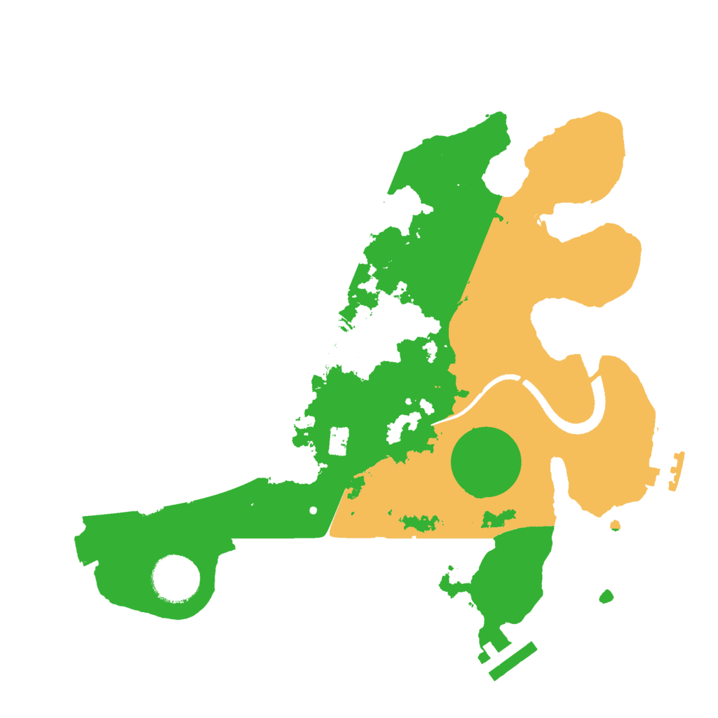 Biome Rust Map: Procedural Map, Size: 2700, Seed: 38253225