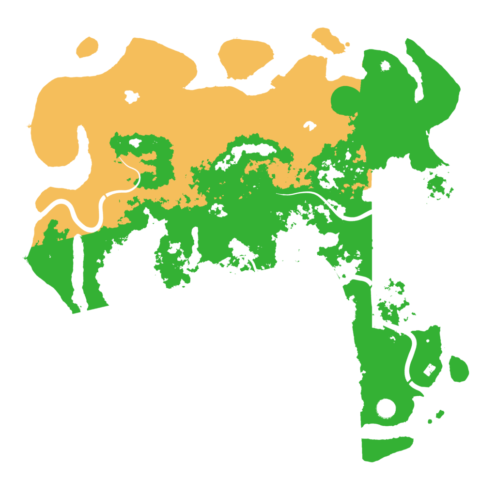 Biome Rust Map: Procedural Map, Size: 4500, Seed: 1053181870