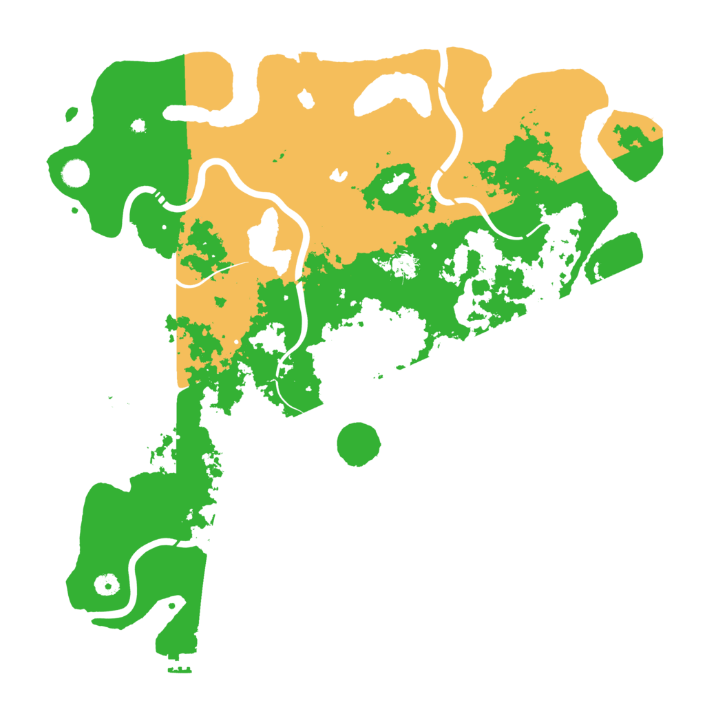 Biome Rust Map: Procedural Map, Size: 4500, Seed: 1884031563
