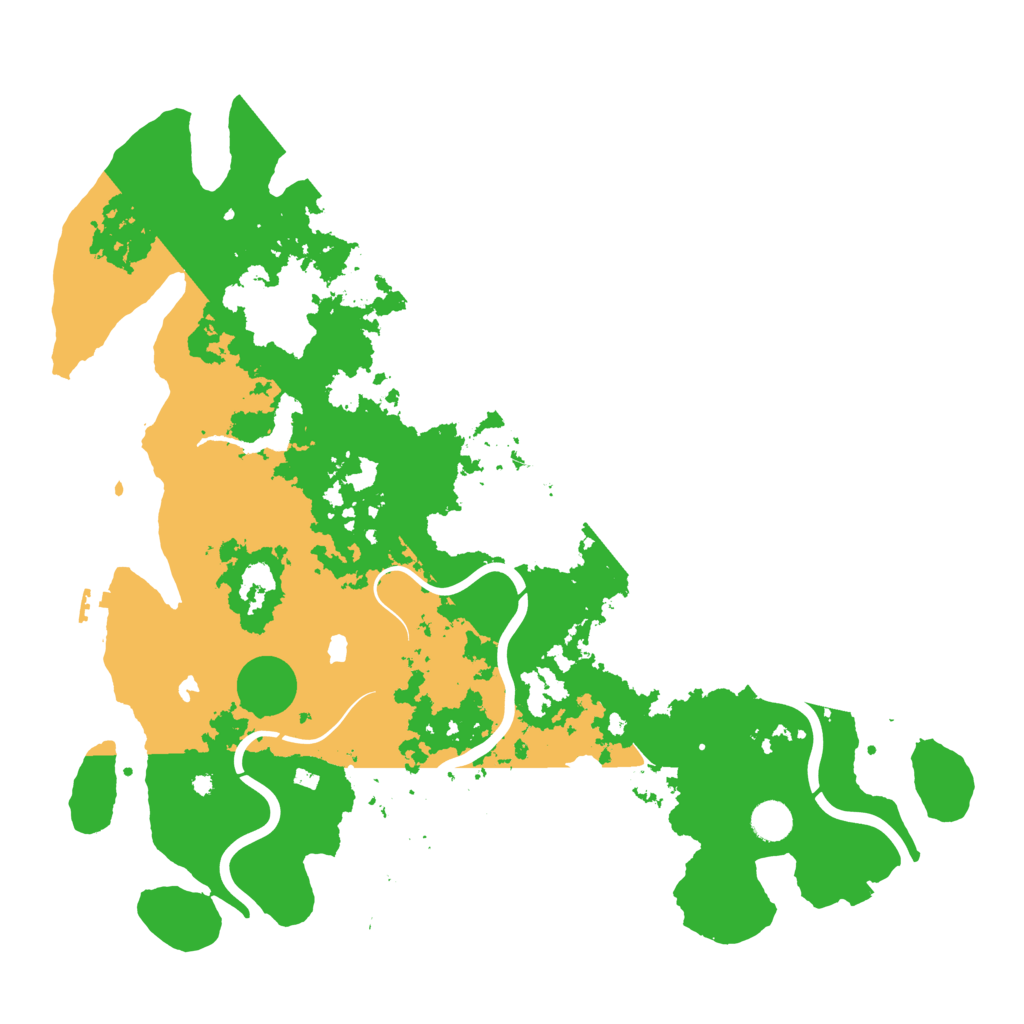 Biome Rust Map: Procedural Map, Size: 4500, Seed: 1662268635