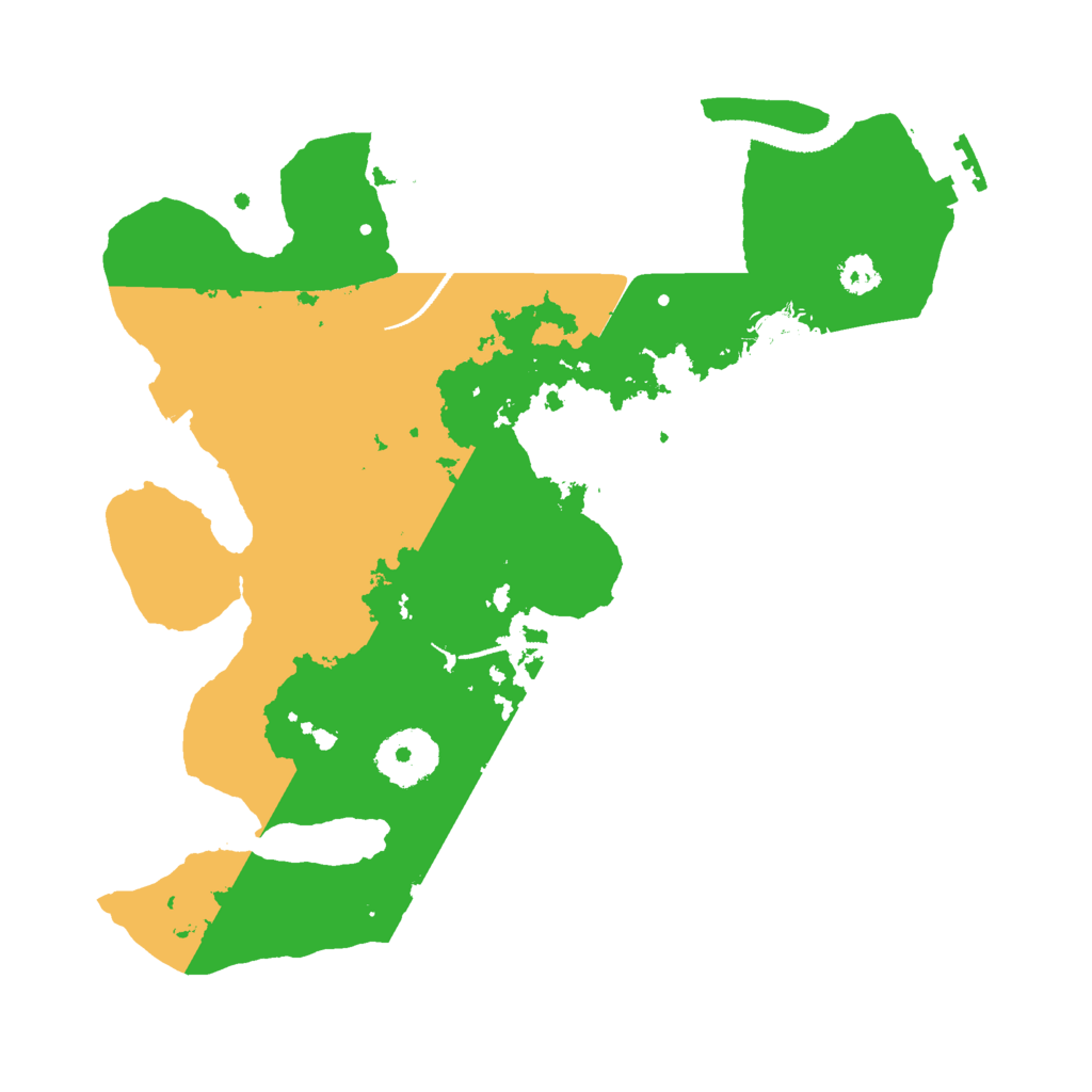 Biome Rust Map: Procedural Map, Size: 2800, Seed: 1850469466