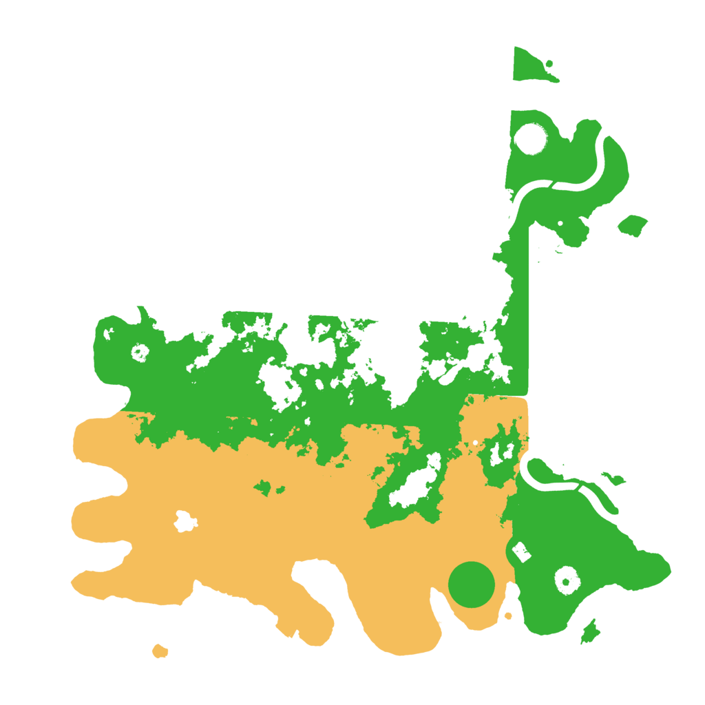 Biome Rust Map: Procedural Map, Size: 4000, Seed: 33352216