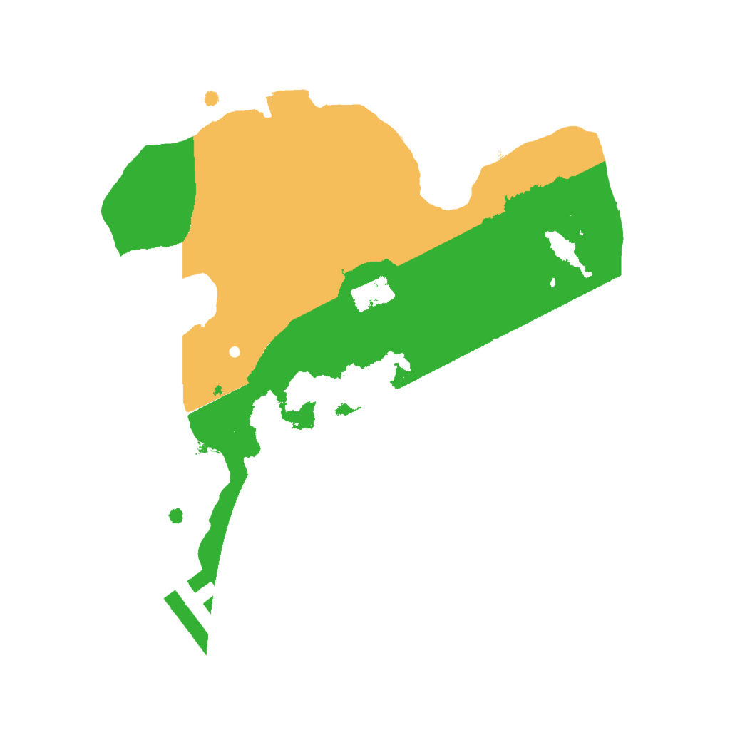 Biome Rust Map: Procedural Map, Size: 2000, Seed: 10163980