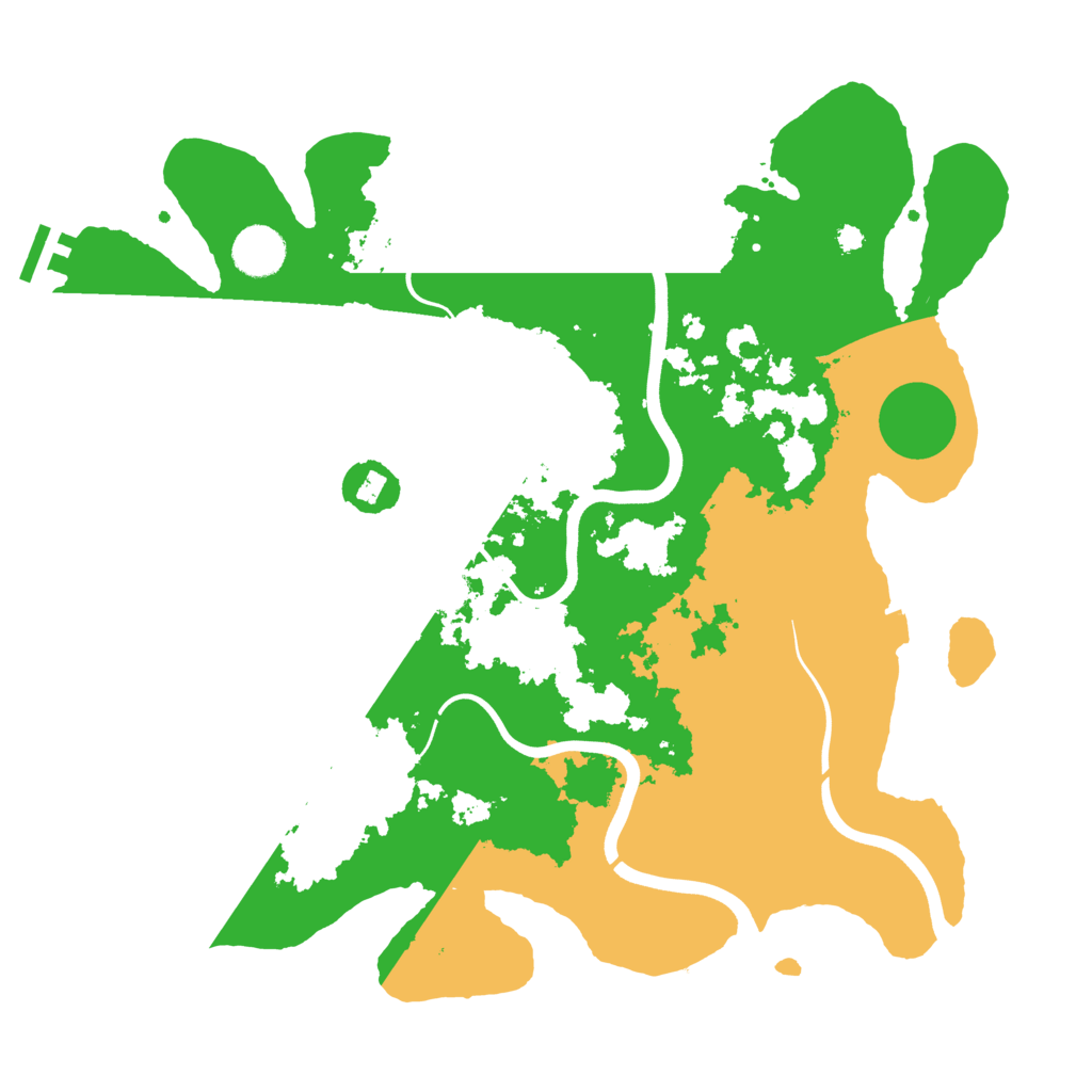 Biome Rust Map: Procedural Map, Size: 3750, Seed: 32095