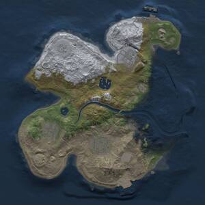 Thumbnail Rust Map: Procedural Map, Size: 2500, Seed: 1482879669, 10 Monuments