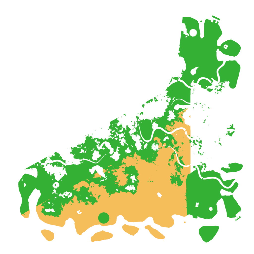 Biome Rust Map: Procedural Map, Size: 6000, Seed: 2144003615