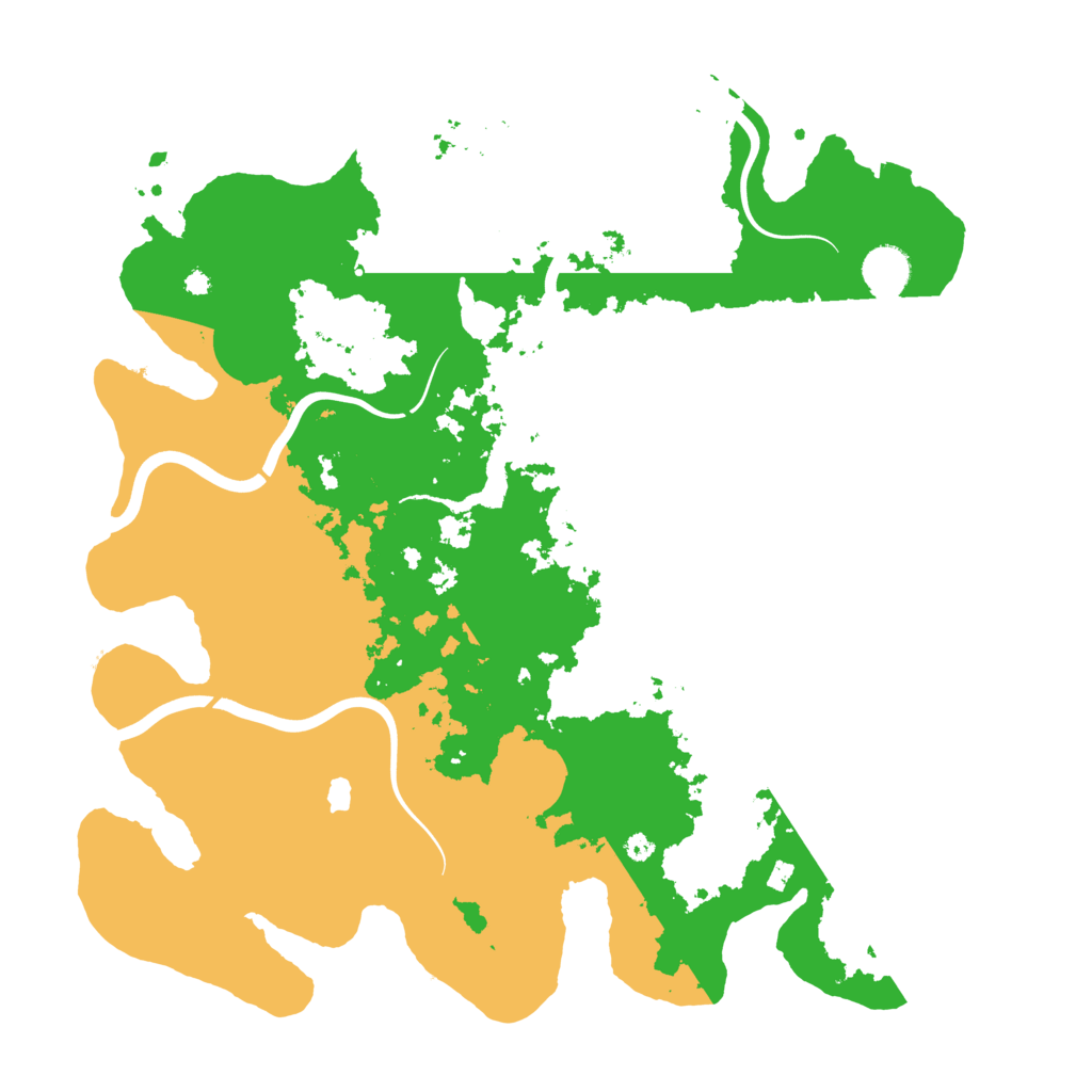 Biome Rust Map: Procedural Map, Size: 4000, Seed: 338434222