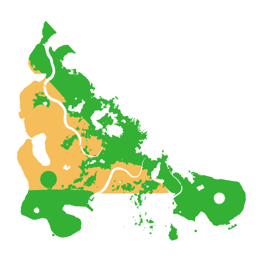 Biome Rust Map: Procedural Map, Size: 4096, Seed: 60869986