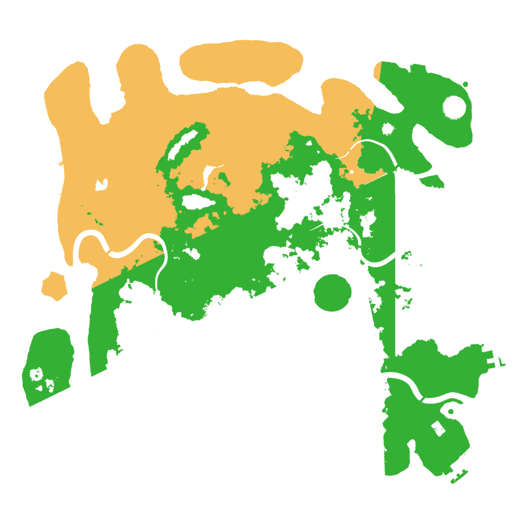 Biome Rust Map: Procedural Map, Size: 4000, Seed: 256794449