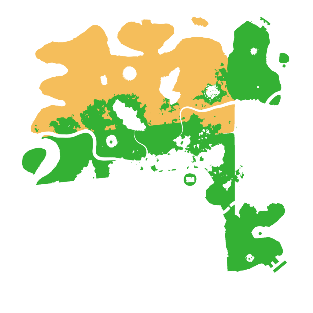 Biome Rust Map: Procedural Map, Size: 4000, Seed: 911429