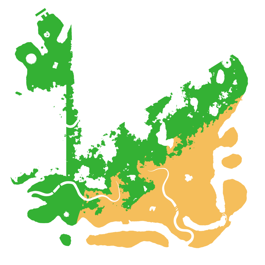 Biome Rust Map: Procedural Map, Size: 4500, Seed: 789715268
