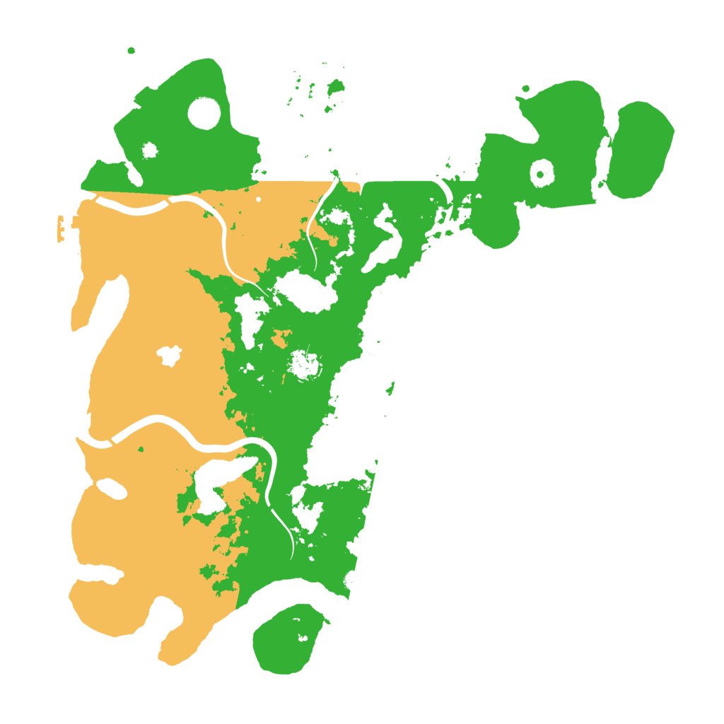 Biome Rust Map: Procedural Map, Size: 4100, Seed: 49998
