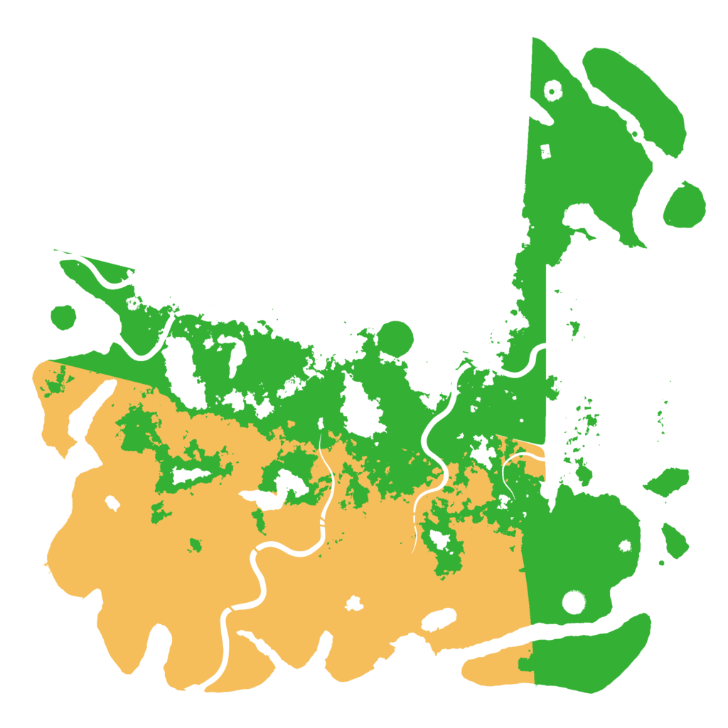 Biome Rust Map: Procedural Map, Size: 5500, Seed: 1280796287