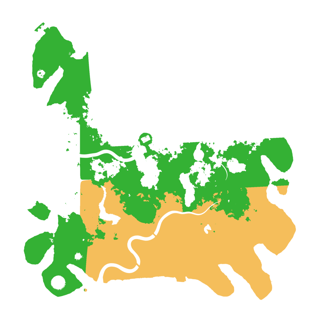Biome Rust Map: Procedural Map, Size: 4000, Seed: 1792634038