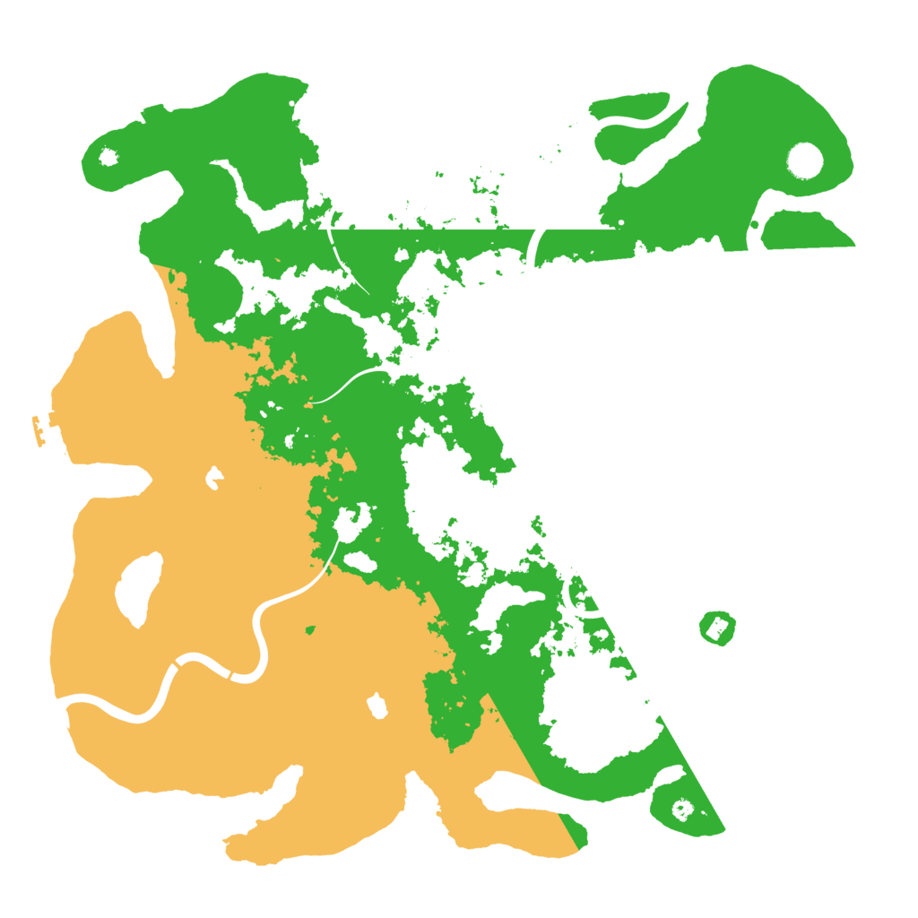 Biome Rust Map: Procedural Map, Size: 4500, Seed: 1647676838