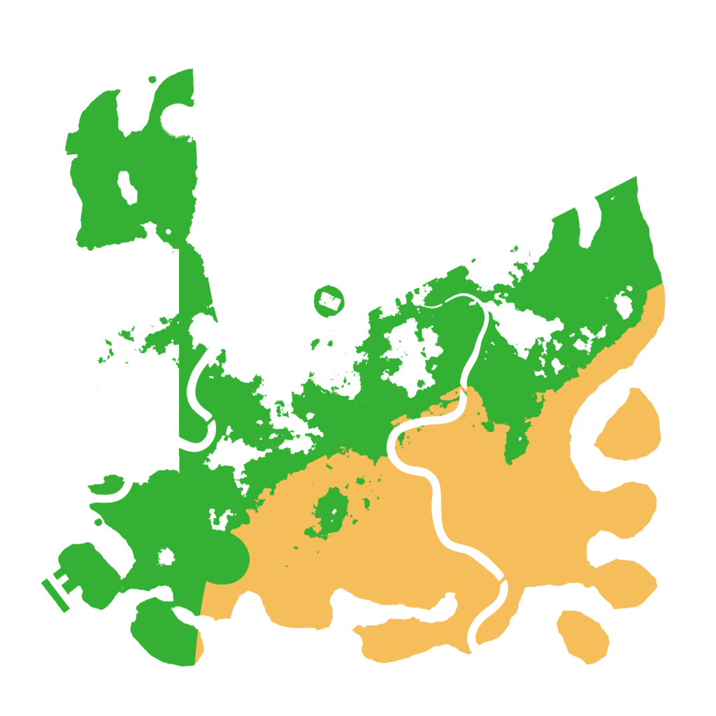 Biome Rust Map: Procedural Map, Size: 3800, Seed: 653675