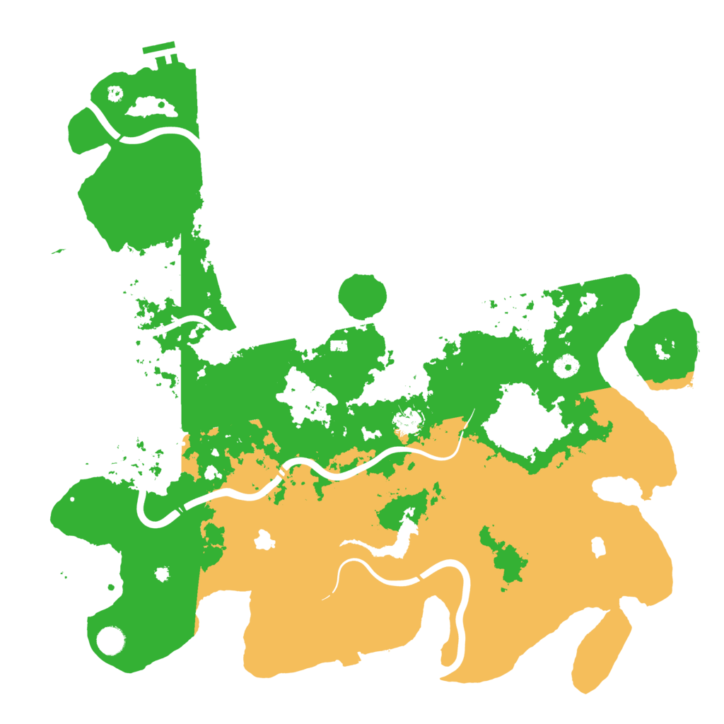 Biome Rust Map: Procedural Map, Size: 4500, Seed: 1680984958