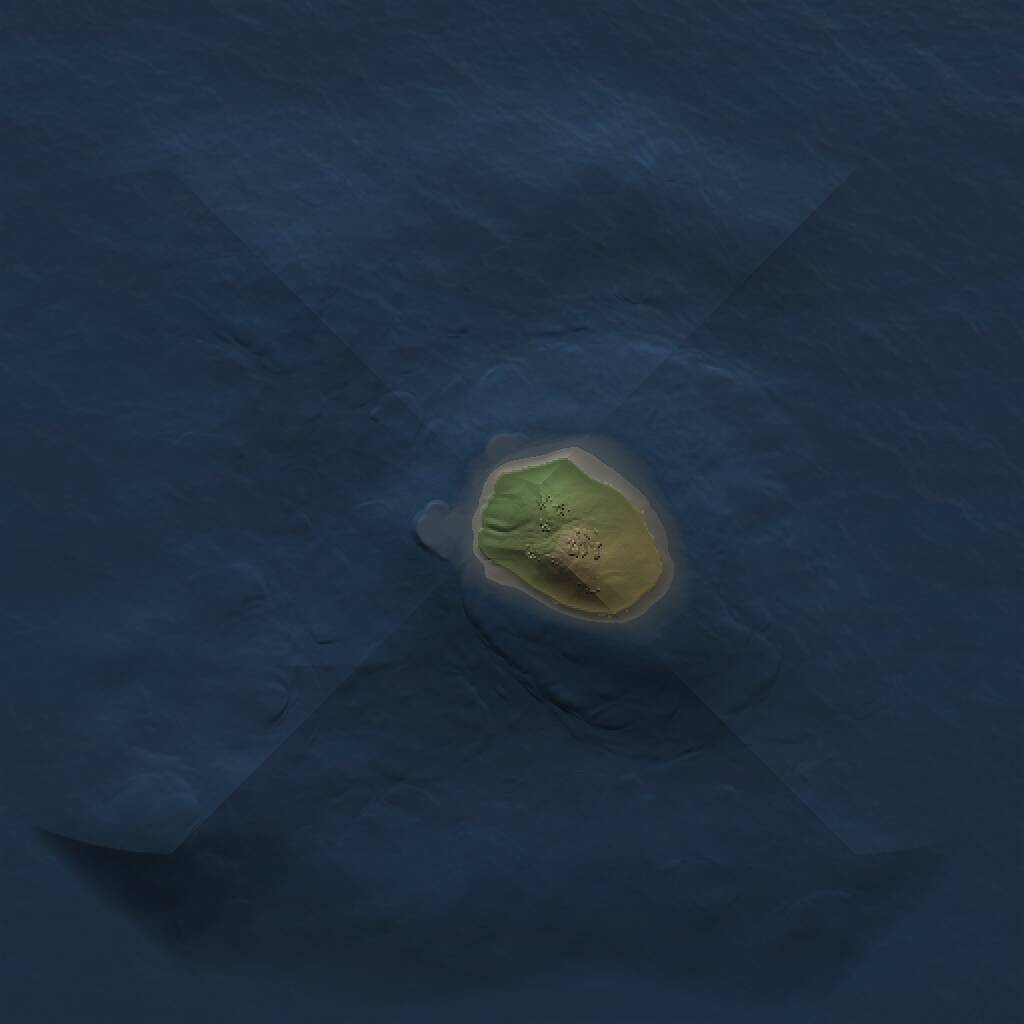 Rust Map: Procedural Map, Size: 1000, Seed: 559263220, 1 Monuments