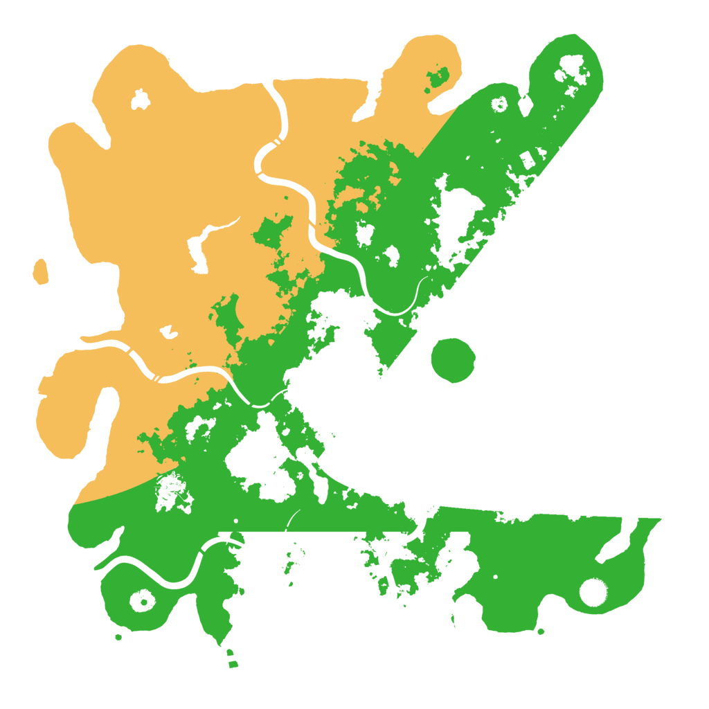 Biome Rust Map: Procedural Map, Size: 4500, Seed: 8763