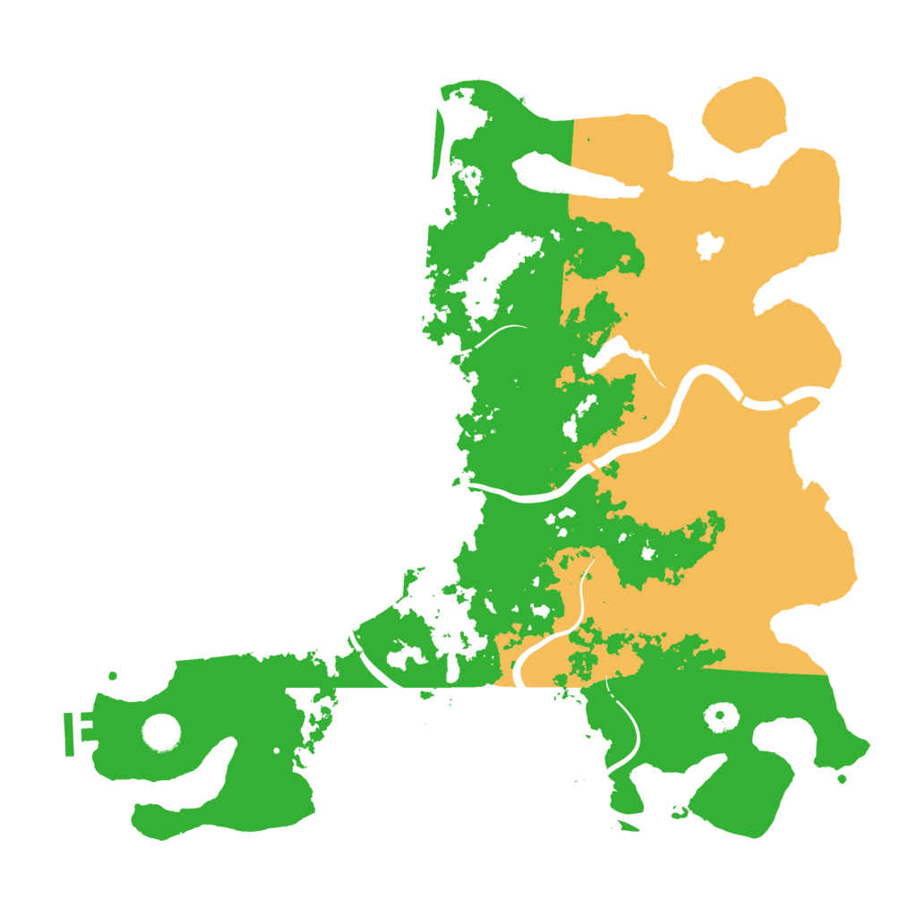 Biome Rust Map: Procedural Map, Size: 4250, Seed: 2064518776