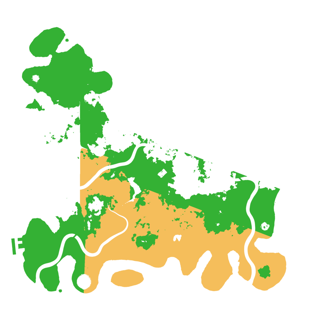 Biome Rust Map: Procedural Map, Size: 4000, Seed: 93552738