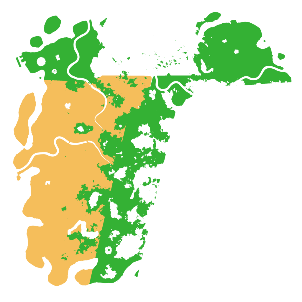 Biome Rust Map: Procedural Map, Size: 6000, Seed: 802460356
