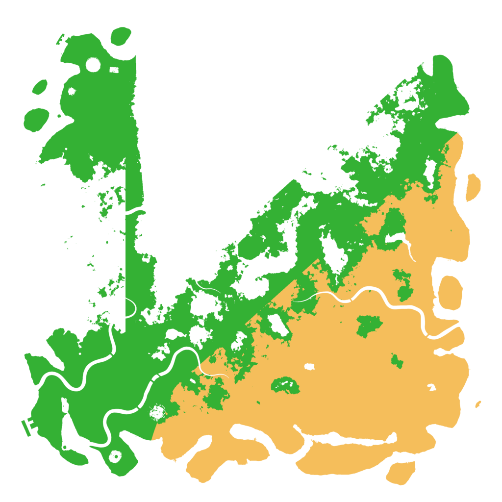 Biome Rust Map: Procedural Map, Size: 6000, Seed: 1720004348
